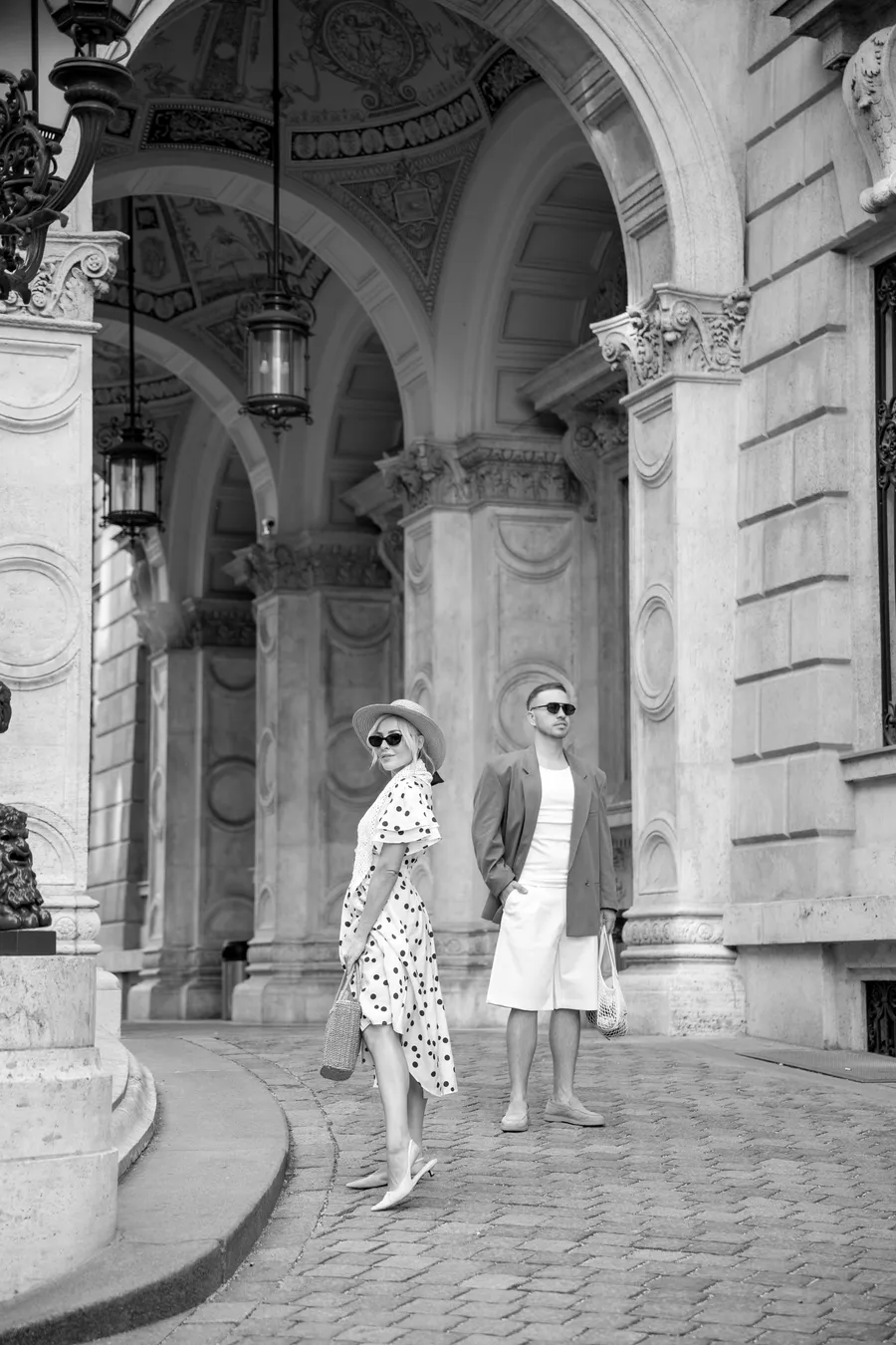 Couple street stylish — páros fotózás, Budapest — Gáspár Enikő Photography